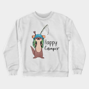 Happy Camper Otter Crewneck Sweatshirt